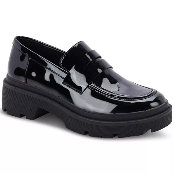 Aqua College Saanvi Waterproof Penny Loafer Patent NWOB - Picture 1 of 7